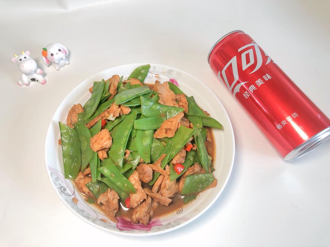 荷兰豆炒鸡胸肉的做法