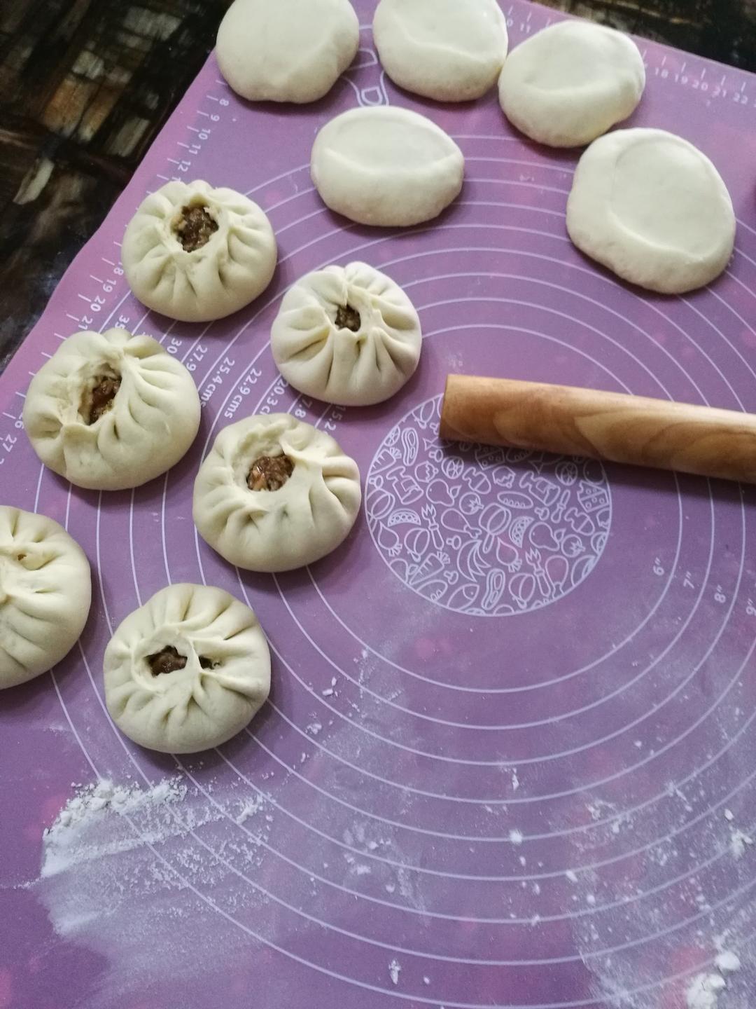【酱香大肉包】超喧软的一次揉面一次发酵法