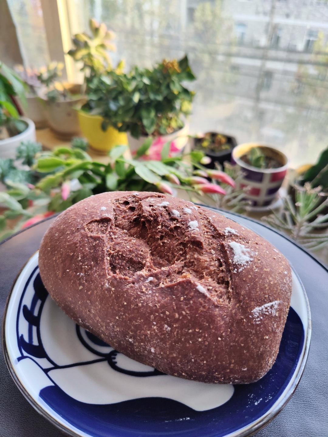 蓝莓黑巧欧包