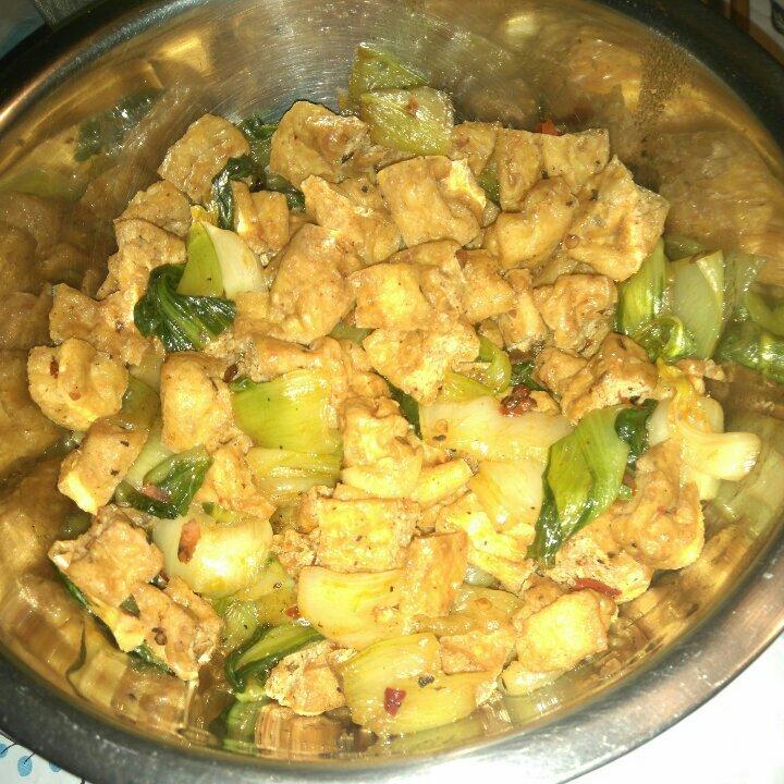 麻辣油豆腐