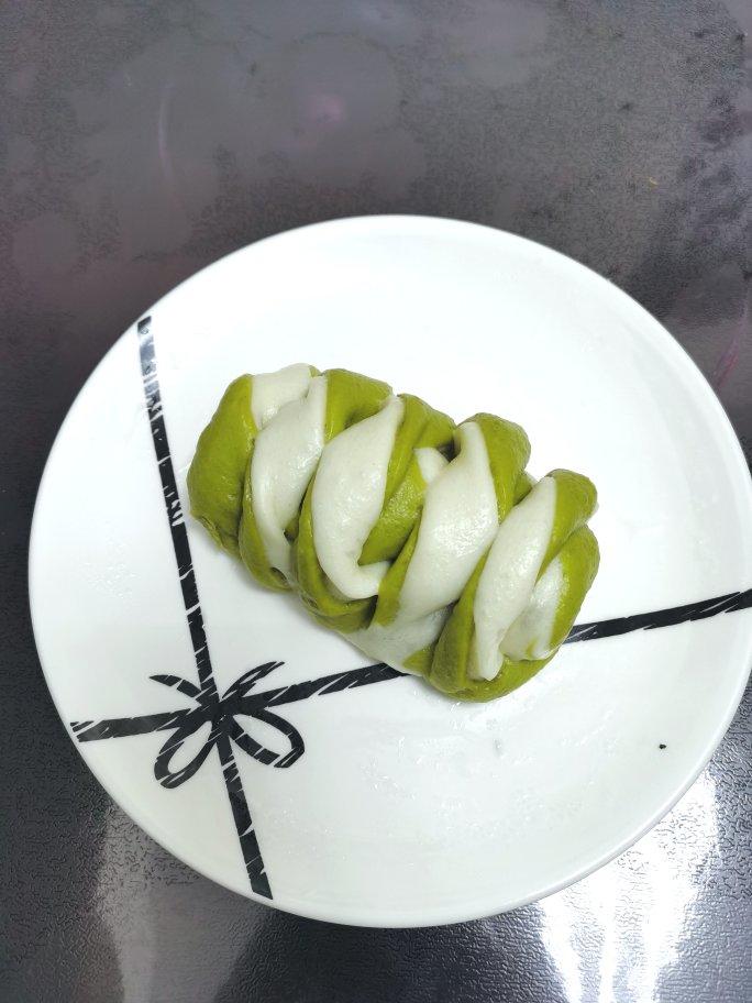 紫薯双色馒头卷（美玫牌低筋小麦粉一次发酵）
