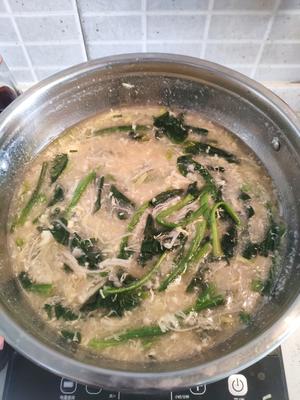 简单易做的菠菜疙瘩汤的做法 步骤7