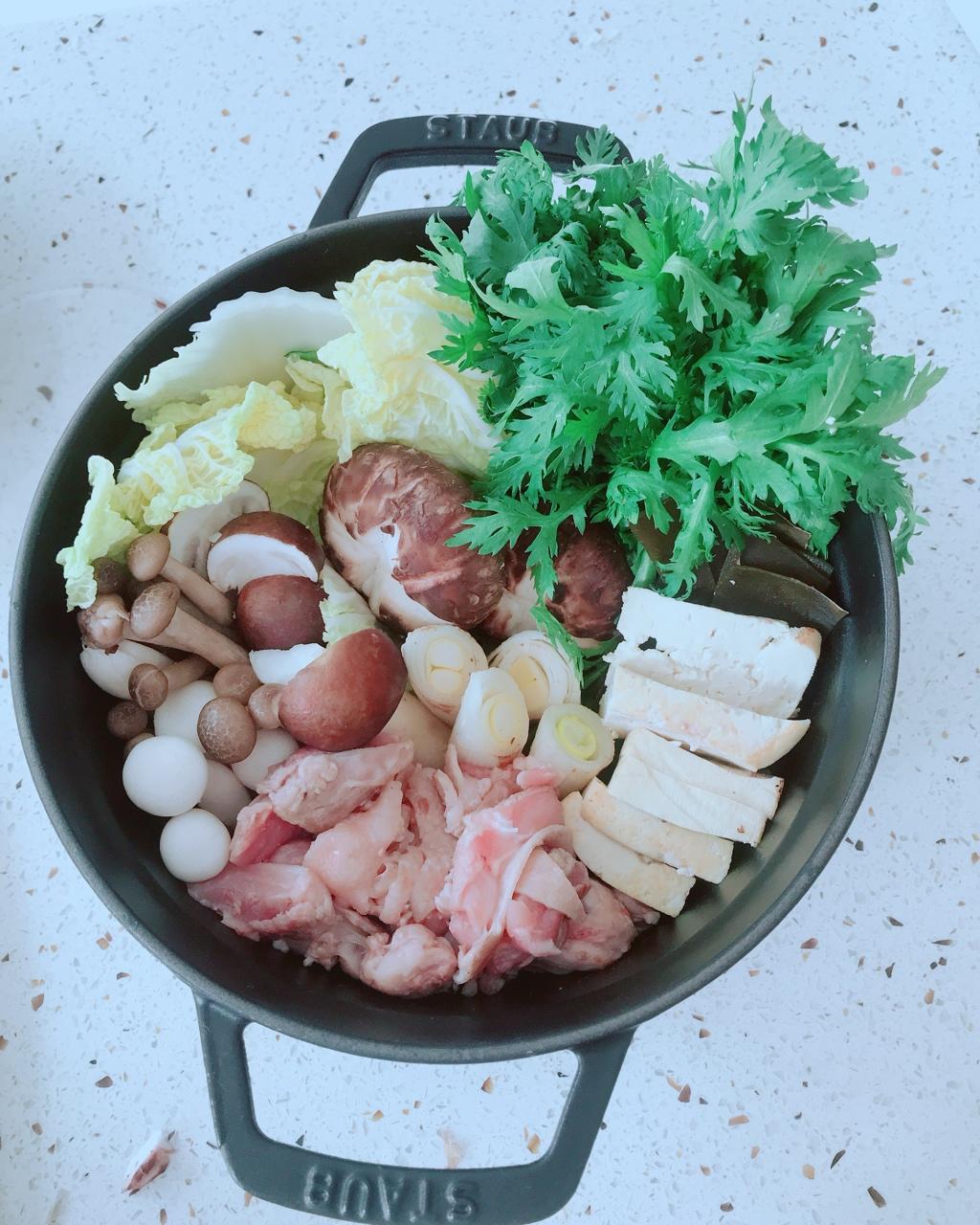 日式鸡肉火锅【曼食慢语】