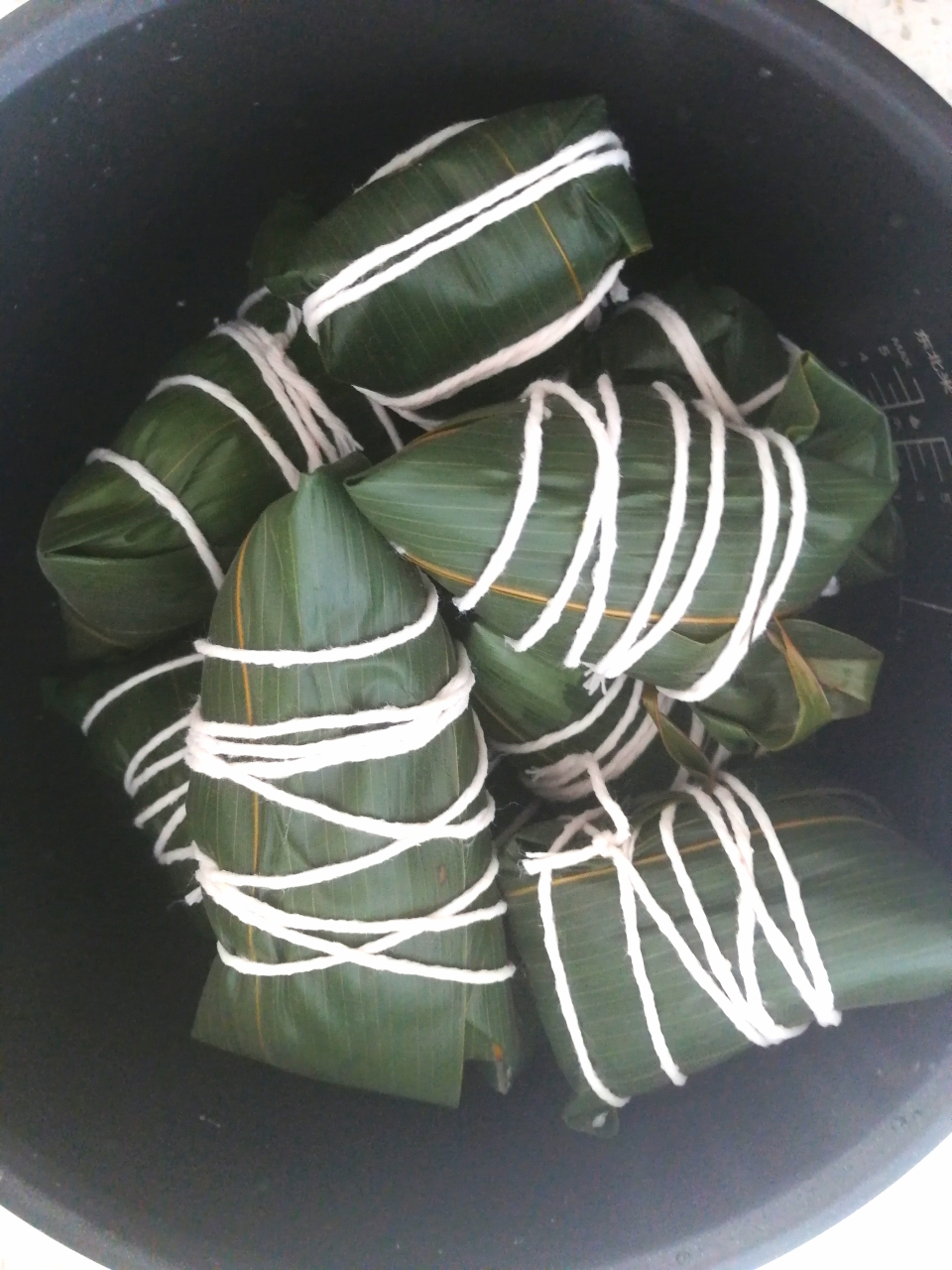 箬竹叶粽子的做法