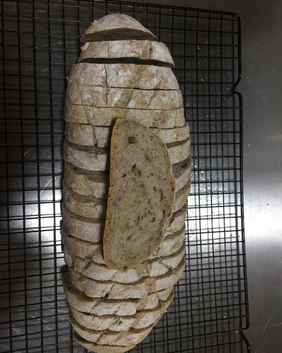 全麦核桃面包---无糖无油