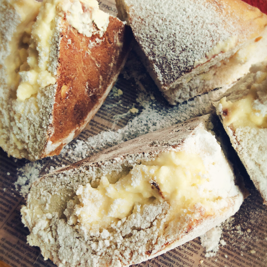 火遍朋友圈的～乳酪包