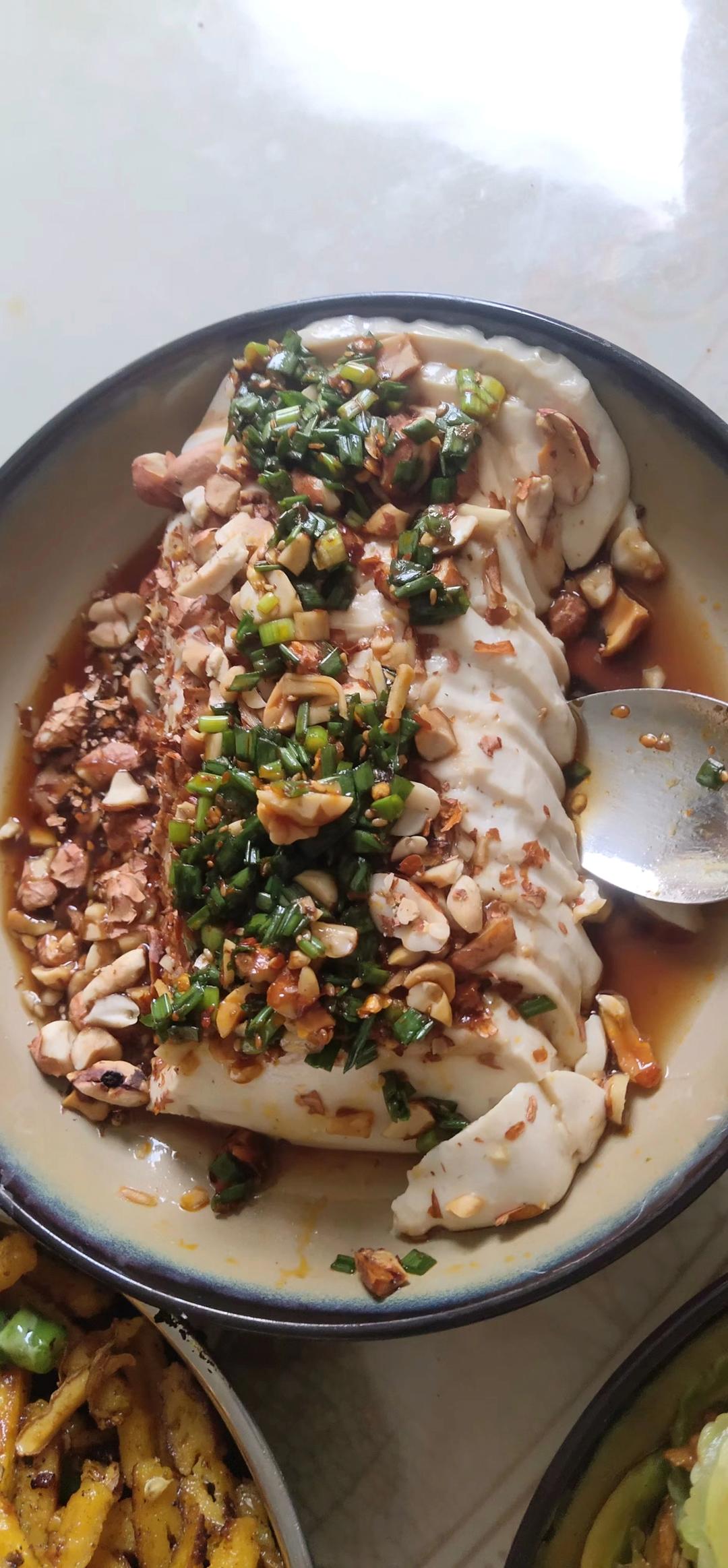 好吃的凉拌内酯豆腐