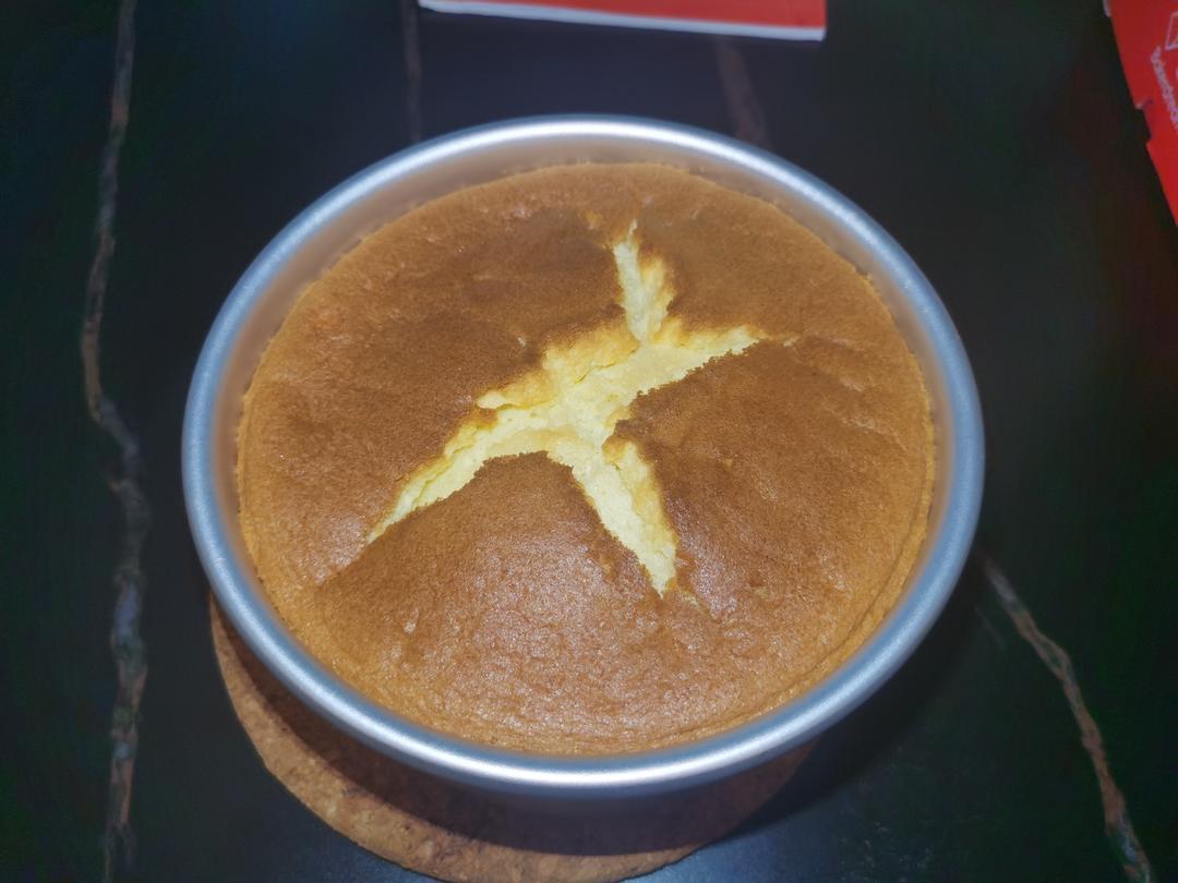 超柔软6寸戚风蛋糕(附8寸配方)零失败 超详细‼️含操作视频