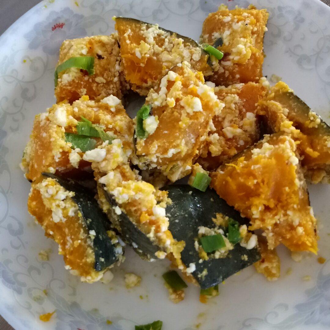 咸蛋焗南瓜（全蛋版）