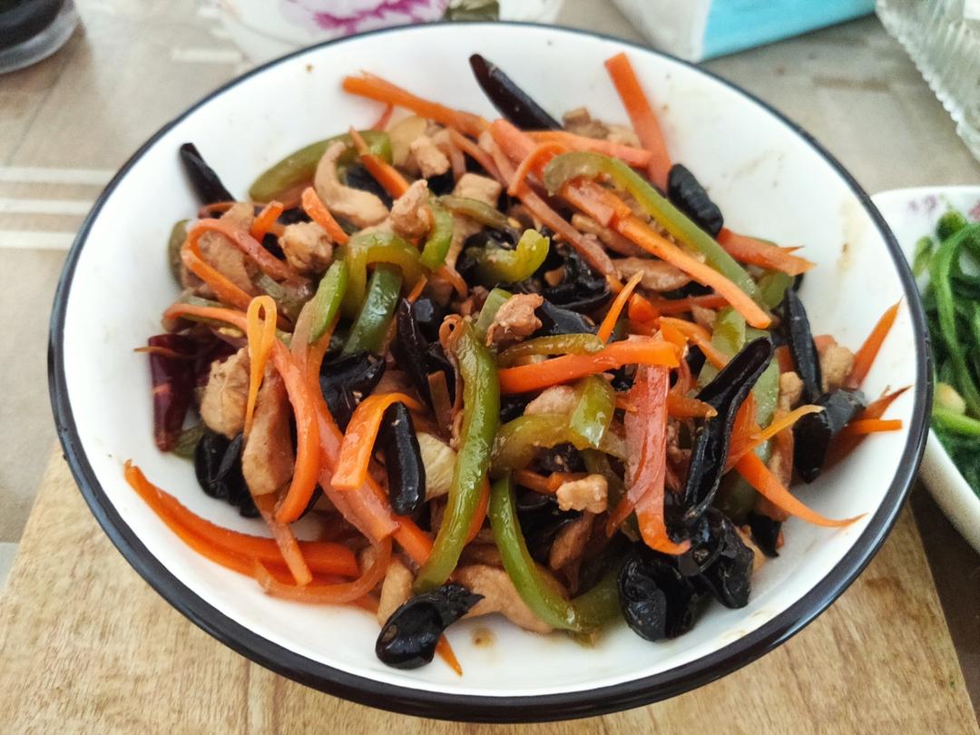 无敌下饭低脂鸡胸肉版鱼香肉丝