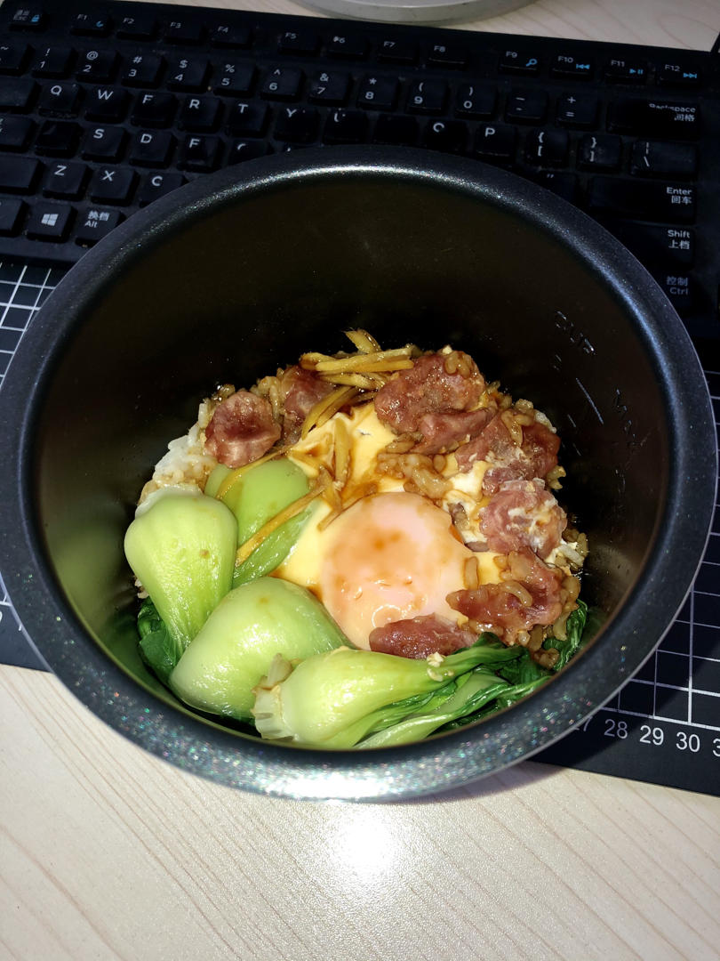电饭煲腊肠焖饭