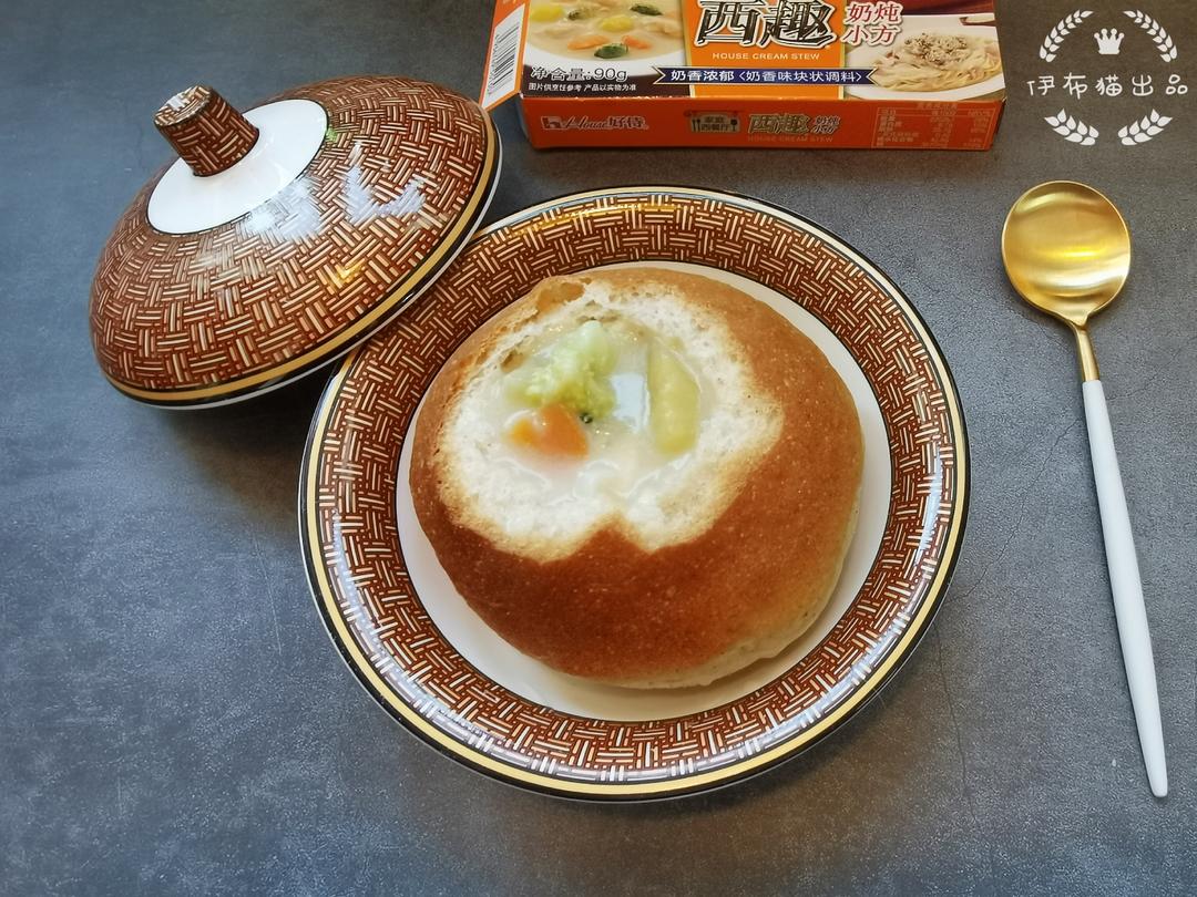 纯奶手撕吐司的做法 步骤1