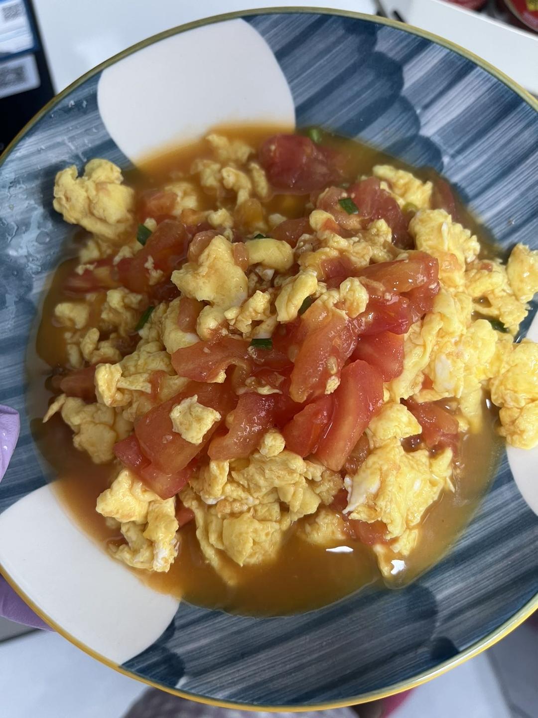 孩子最爱的（适合拌饭）的番茄炒蛋