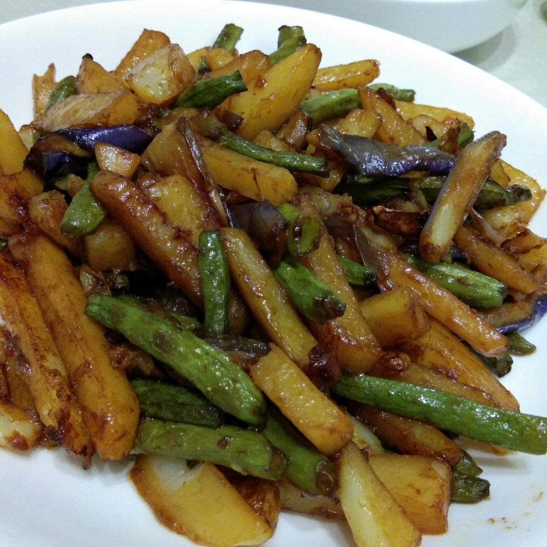 土豆烧豆角