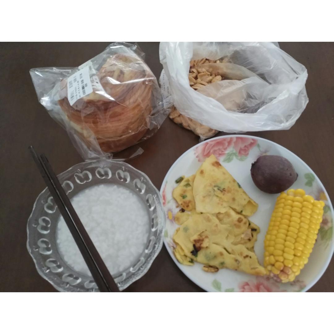 葱花蛋饼（快手营养早餐）