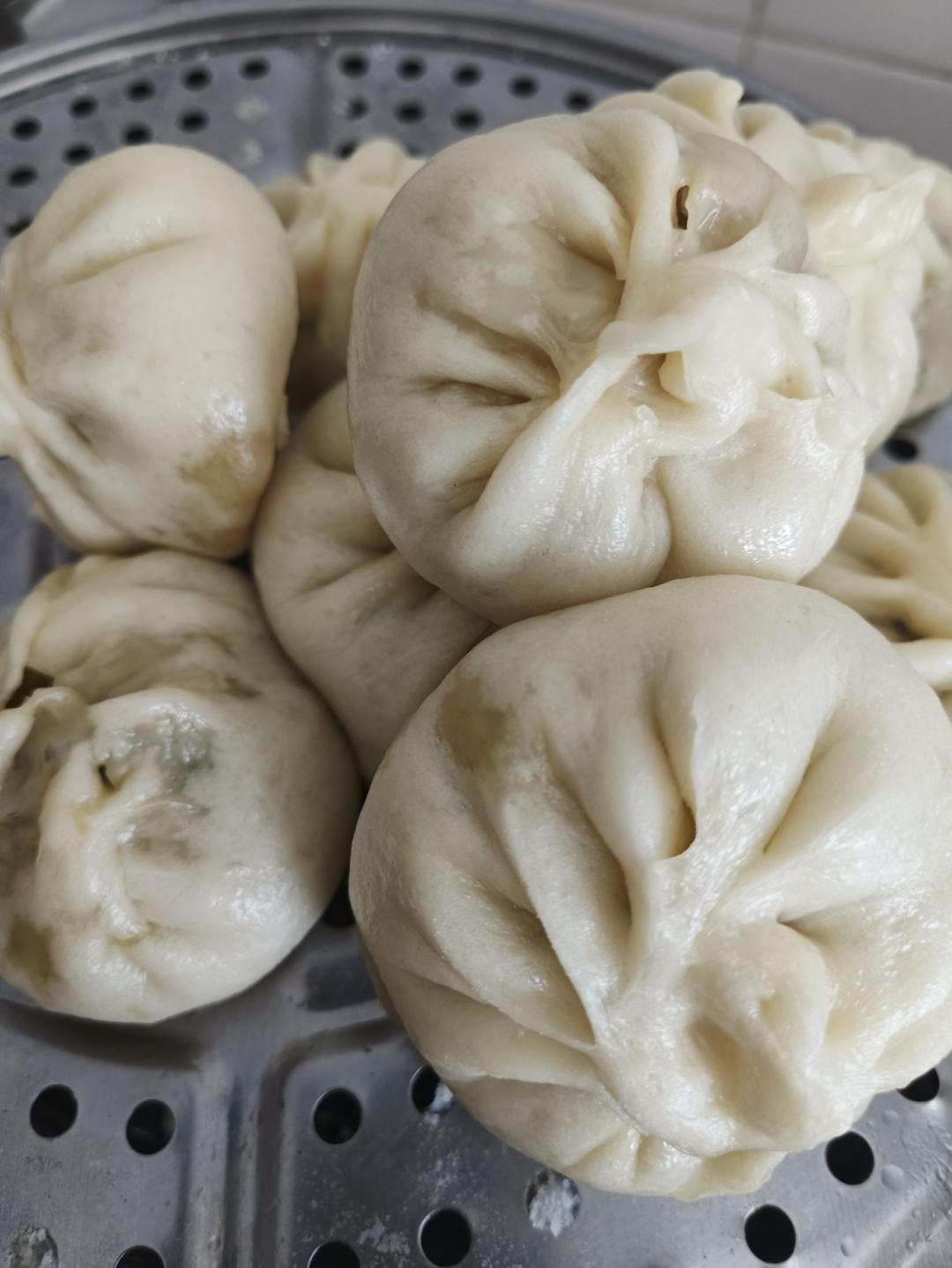 猪肉包子（附视频。一次性发酵。）