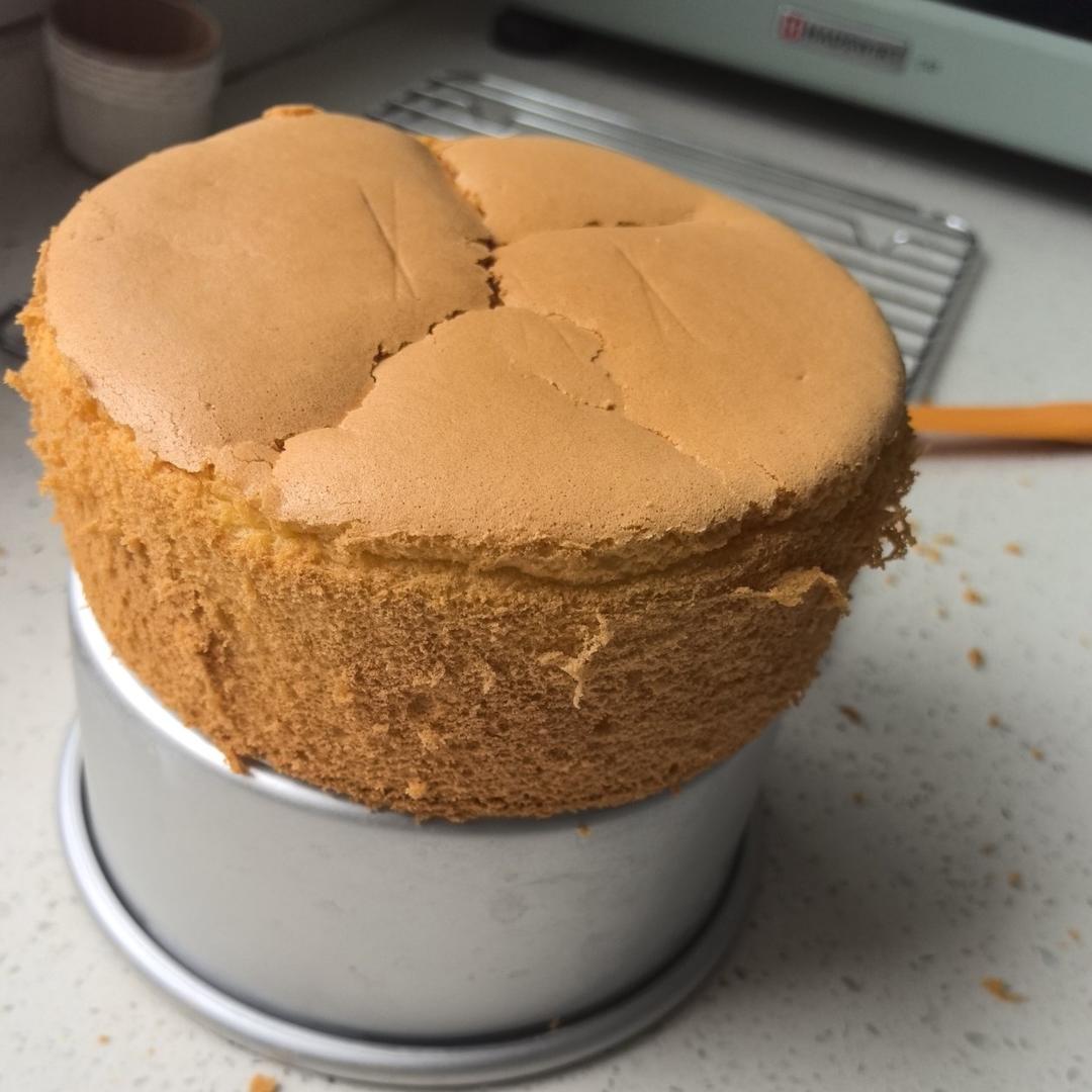 做了2年的6寸戚风蛋糕配方｜成功的㊙️我悟了
