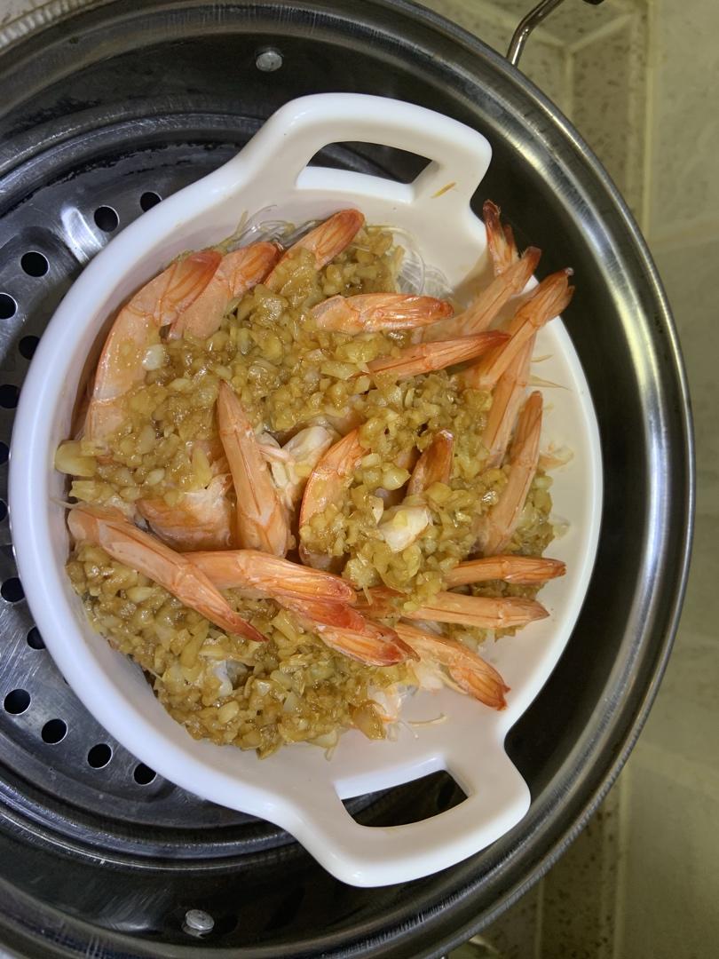 蒜蓉粉丝开背虾