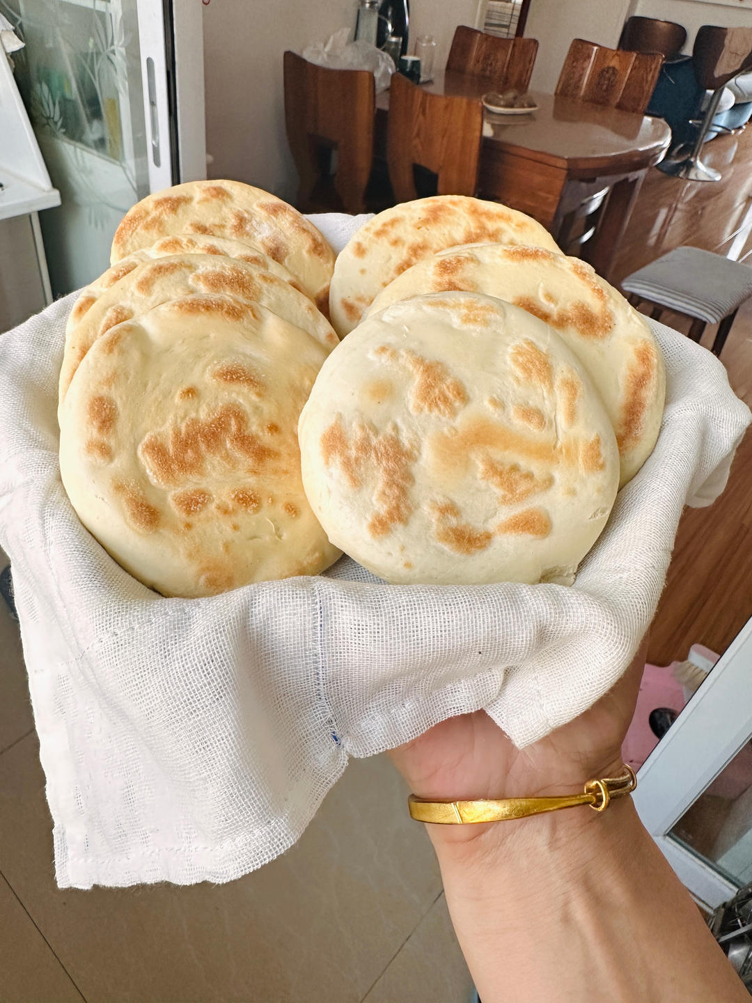 肉夹馍(白吉馍的制作)