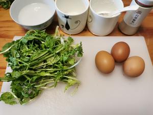 通用版鸡蛋炒野菜的做法 步骤1