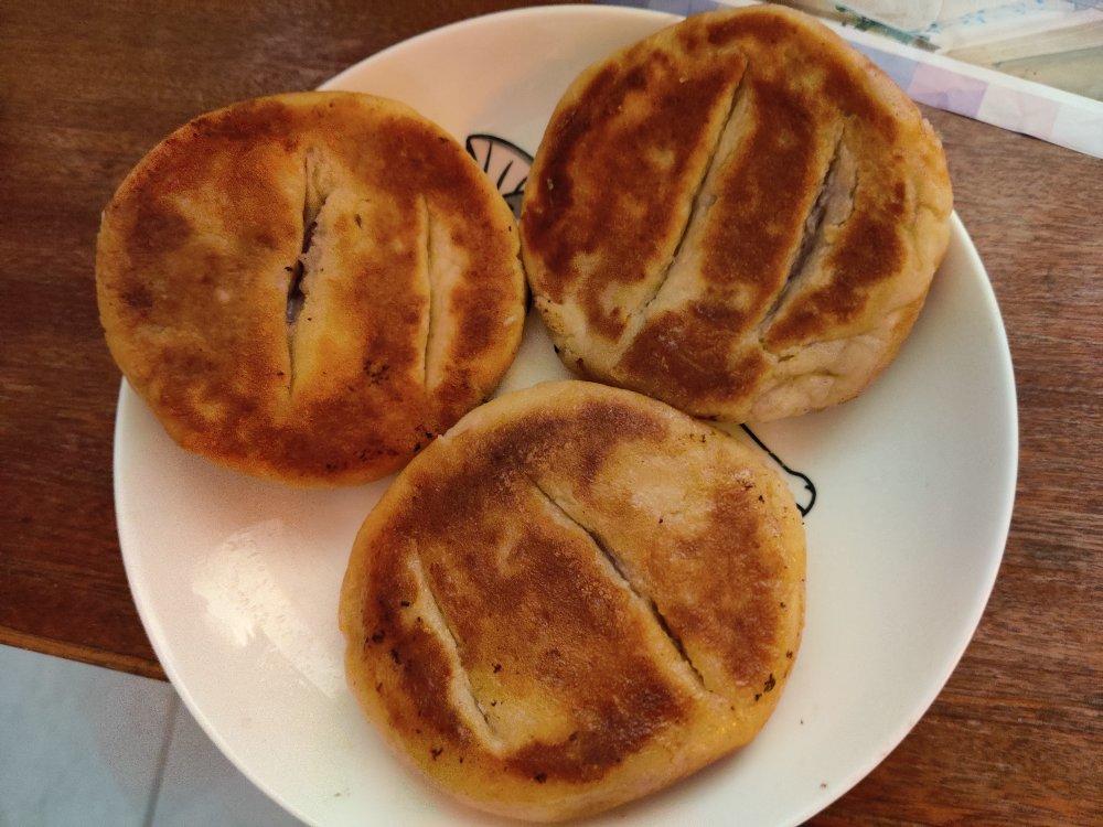 奶香味的山药紫薯软饼，香甜软糯，你一定要试试