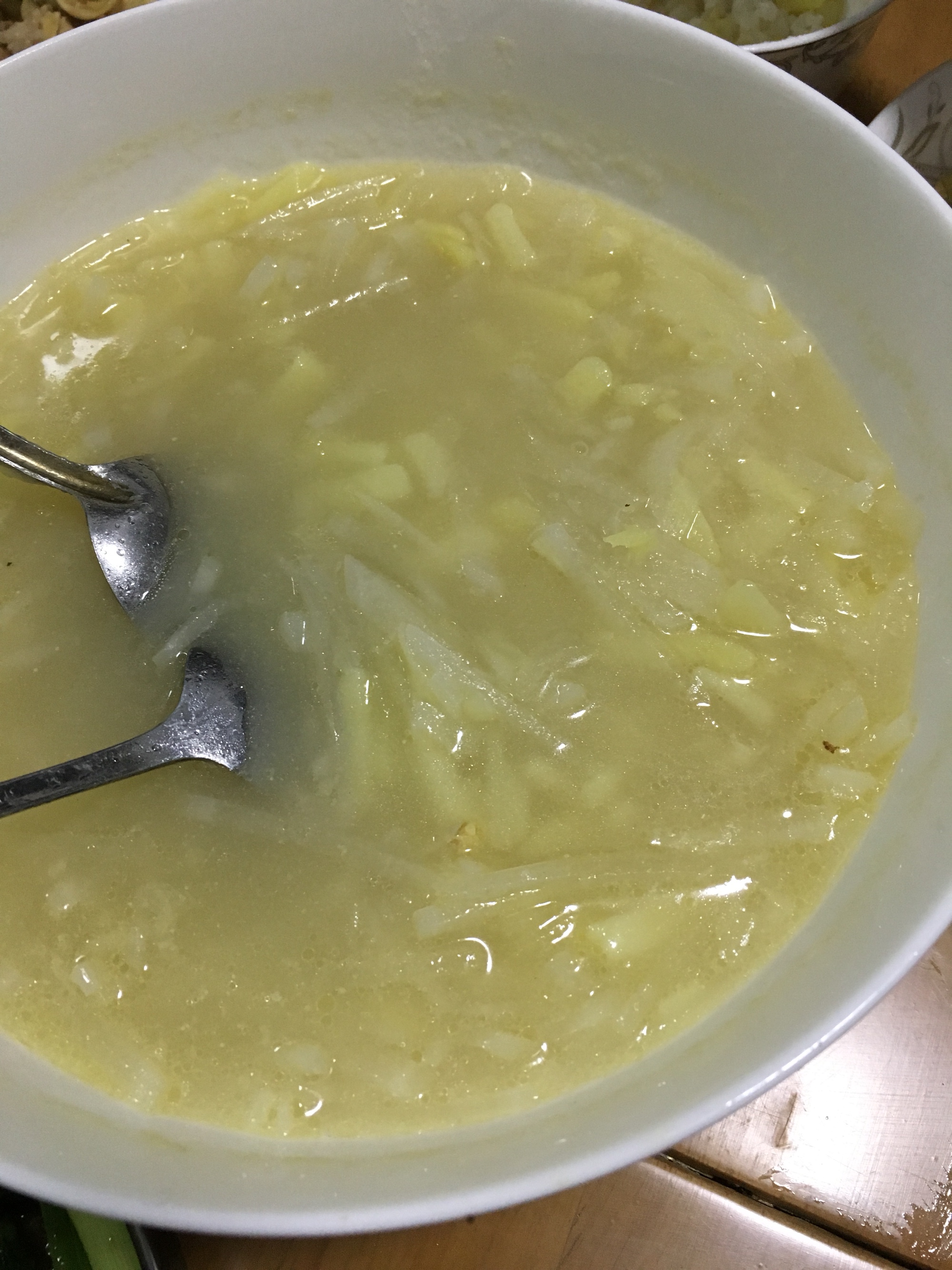 土豆萝卜条汤🥣的做法