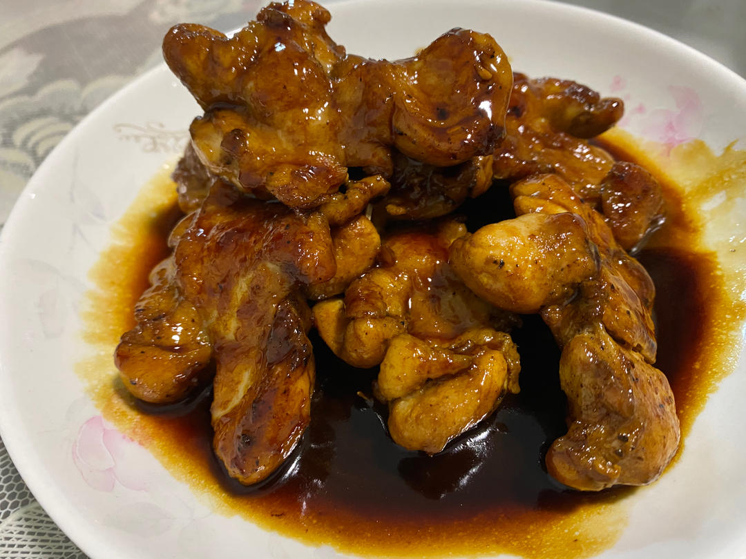 不放一滴油的照烧鸡腿饭