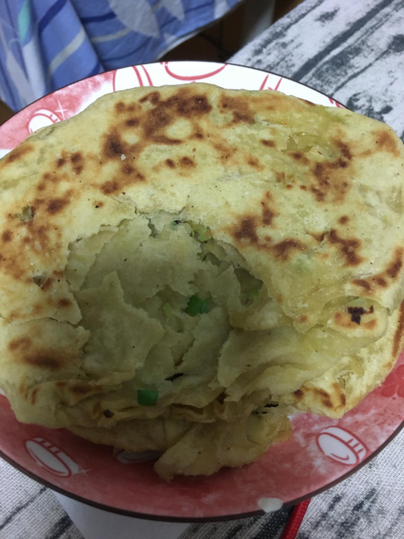 葱花油饼 Spring Onion Pancake