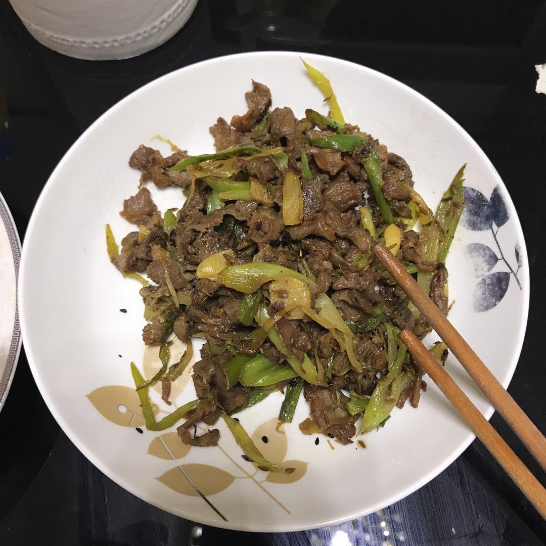 孜然羊肉片