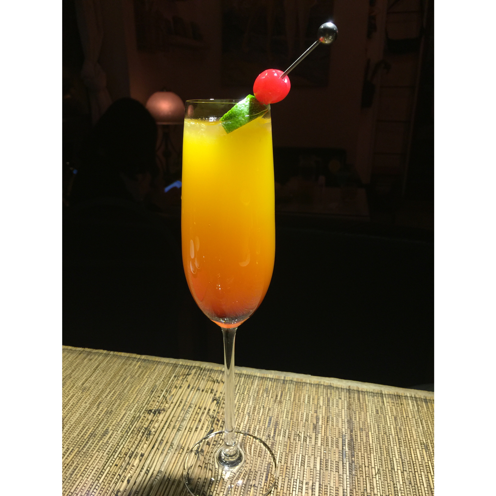 龙舌兰日出鸡尾酒