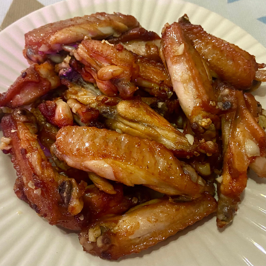 蒜香鸡翅｜孩子们的最爱