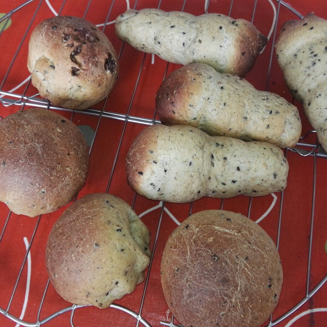 低温发酵法之肉松面包卷