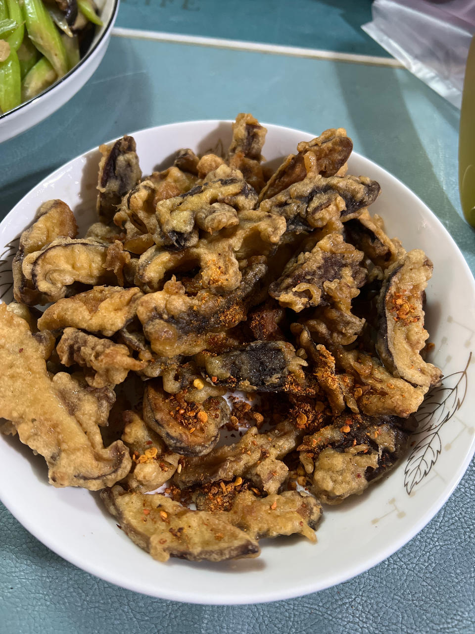 堪比烧烤的炸香菇