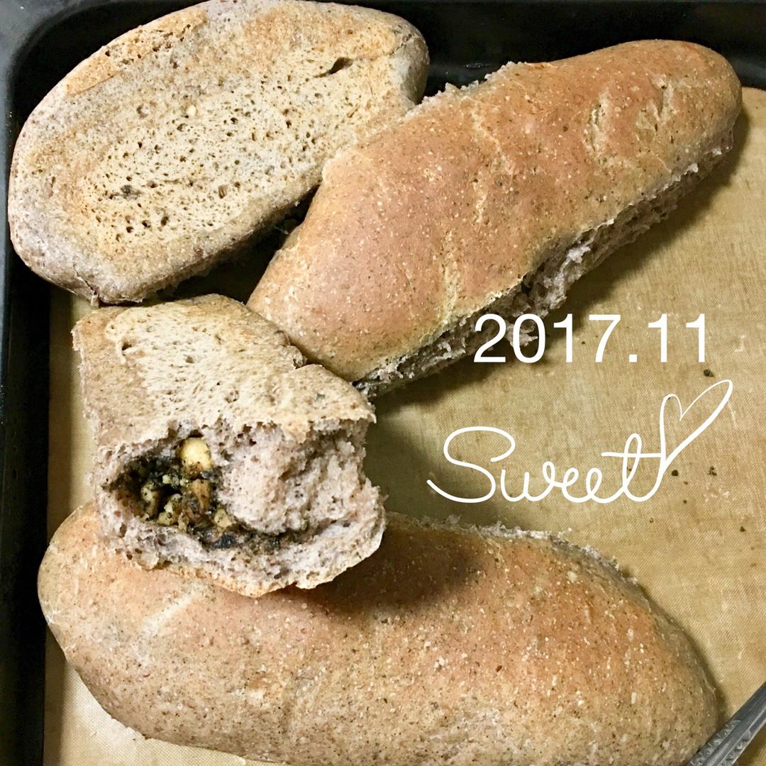 仿85度C家黑谷物核果（中种法）