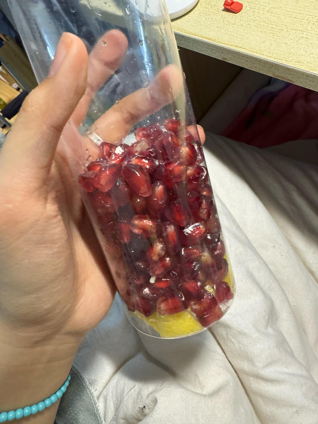 石榴小酒的做法 步骤1