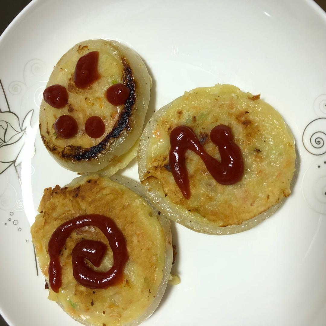 洋葱圈儿百蔬饼
