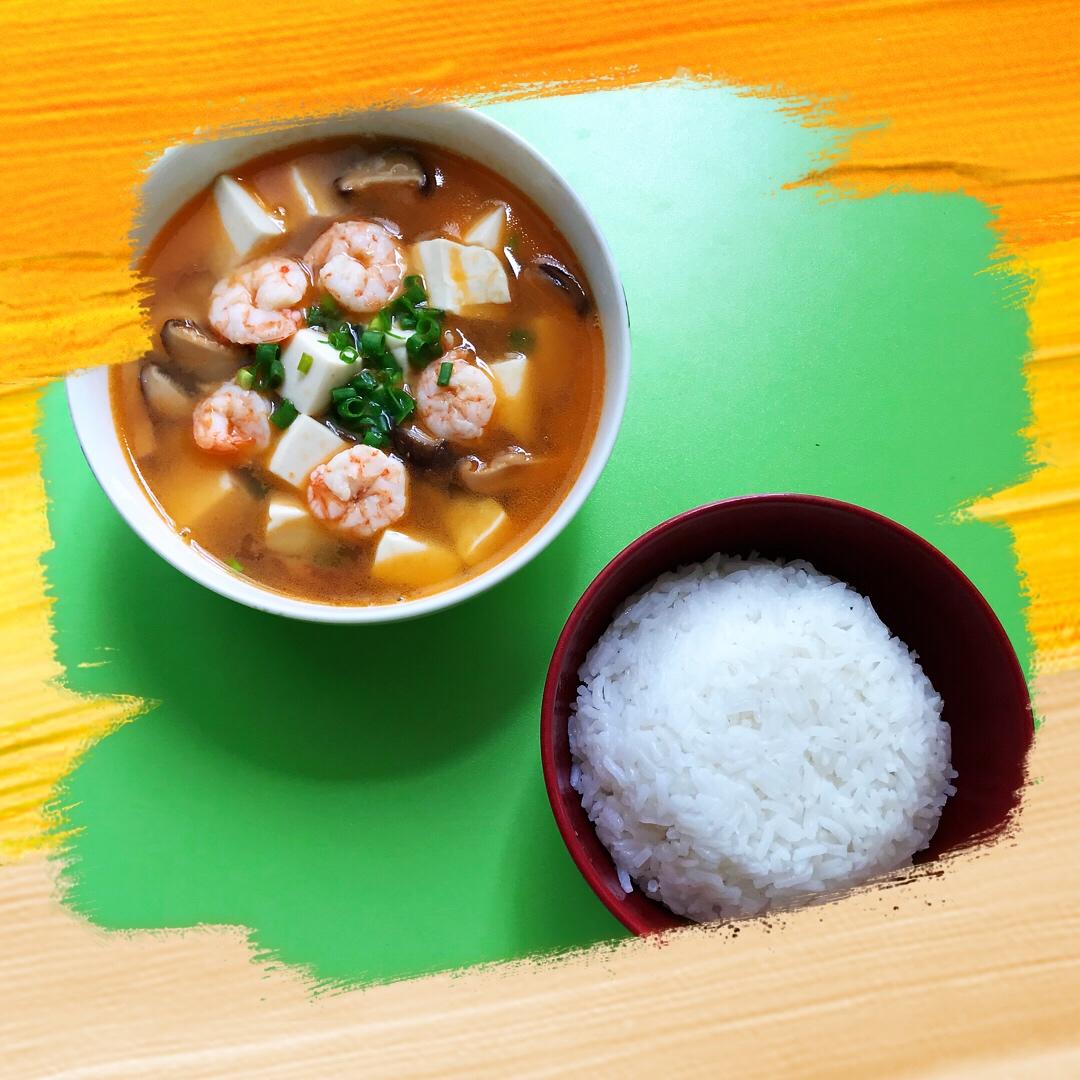 低脂鲜虾豆腐羹