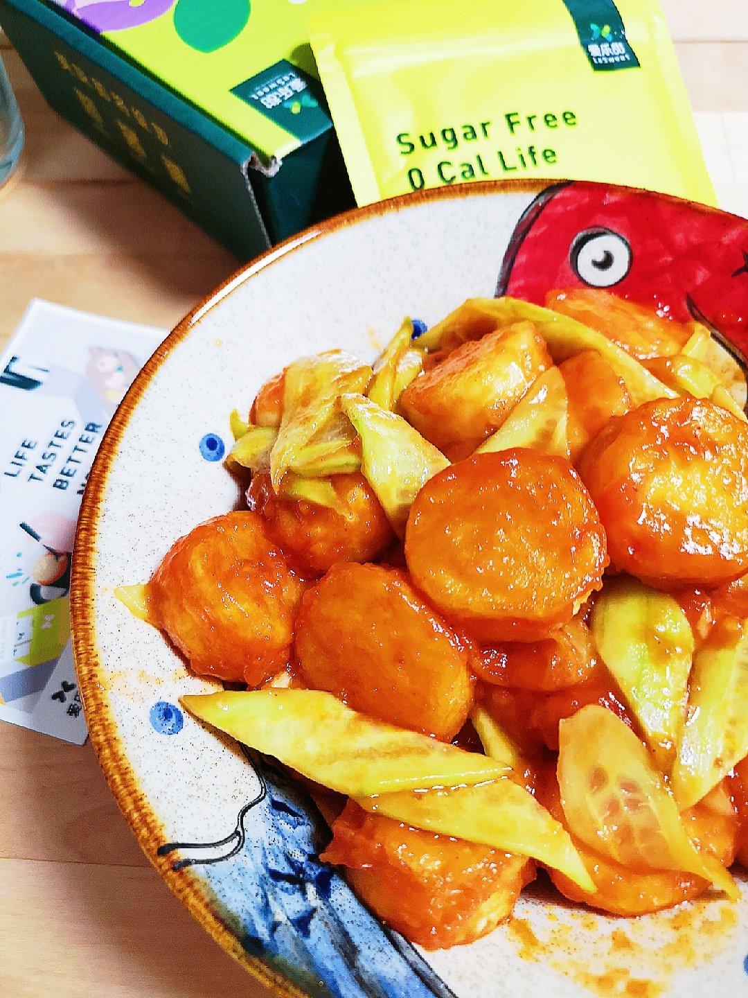 糖醋日本豆腐――“爱乐甜”代糖菜谱