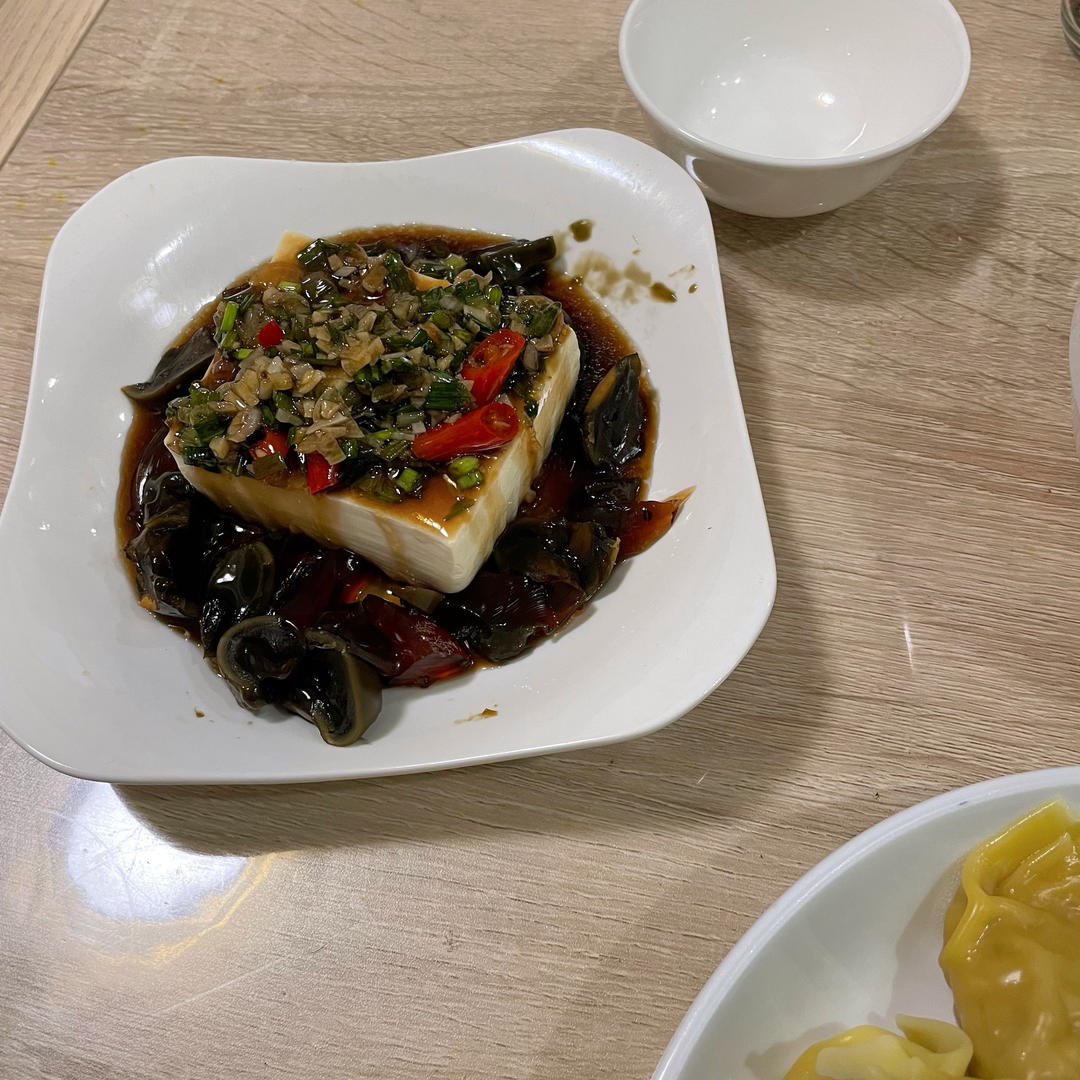 【最佳CP～】凉拌皮蛋豆腐✨