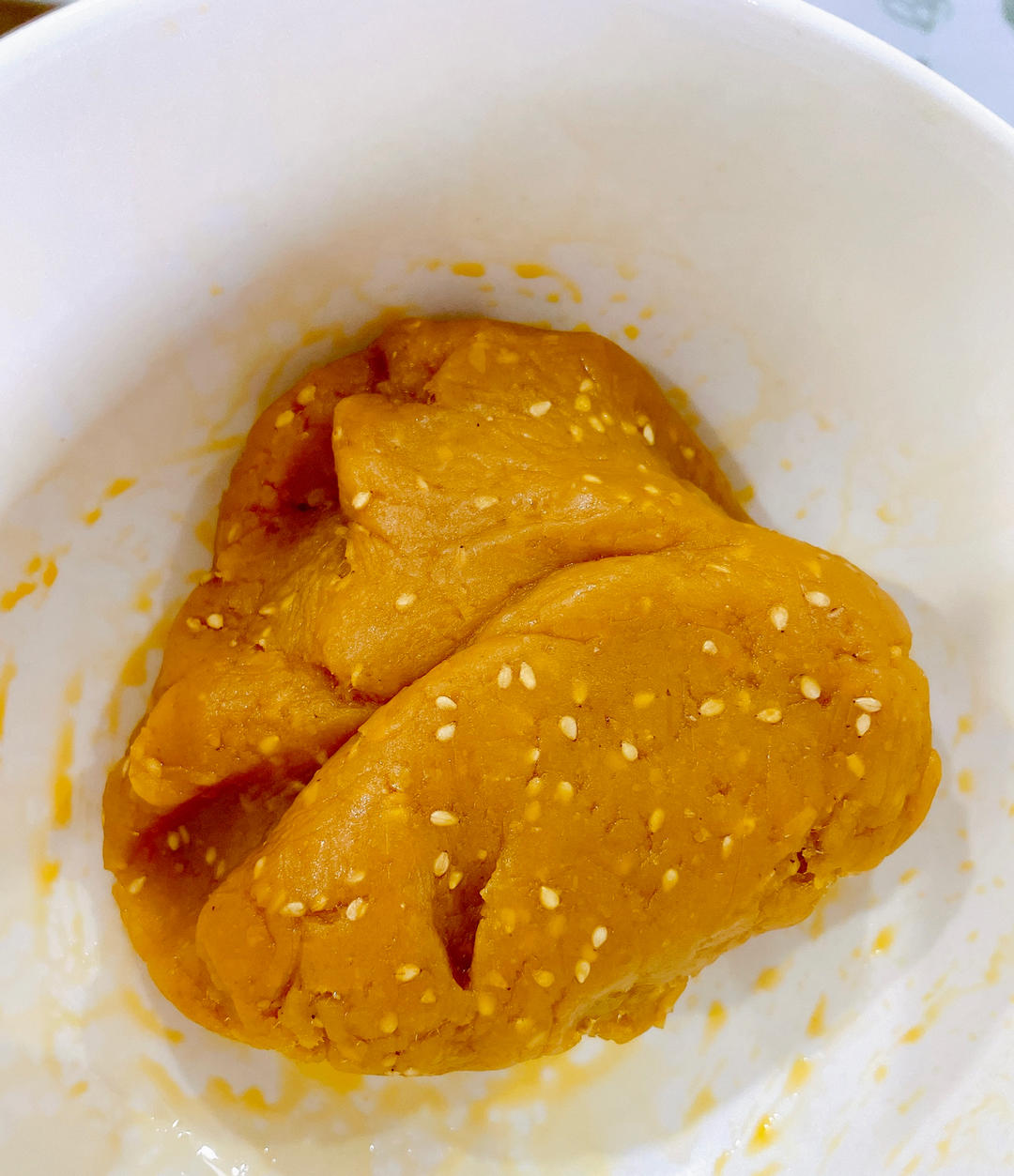 快手简单低糖金沙肉松馅