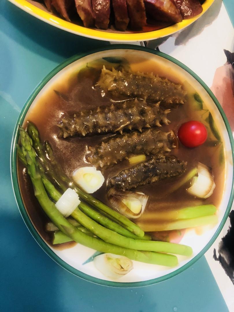 「Panga菜谱」
葱烧海参