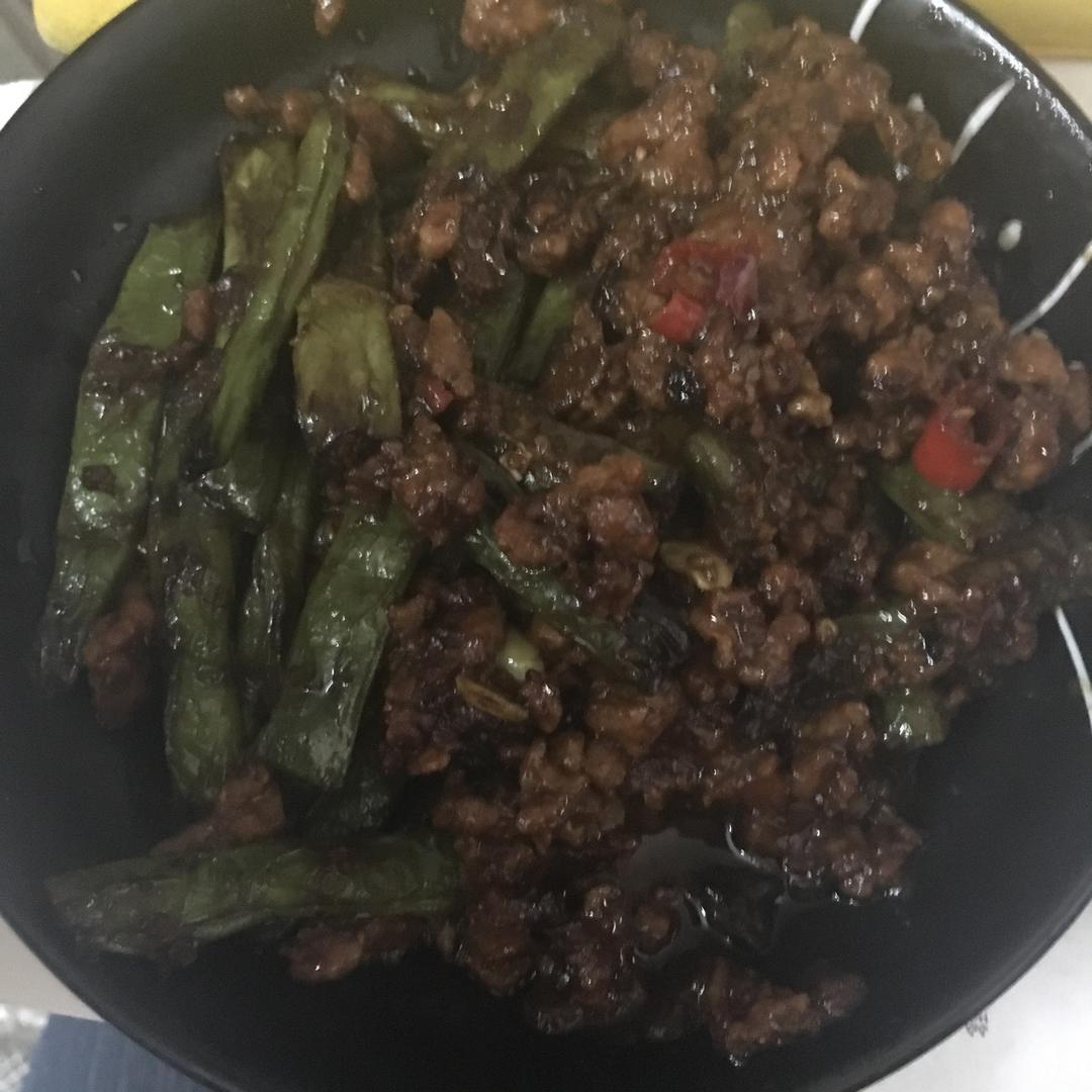 超级下饭的肉末四季豆