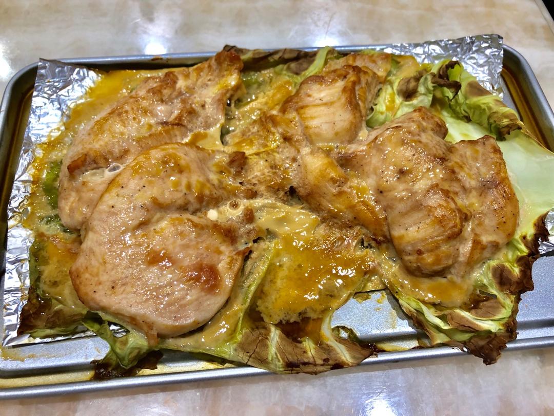 鸡胸肉烤蔬菜（减肥版）