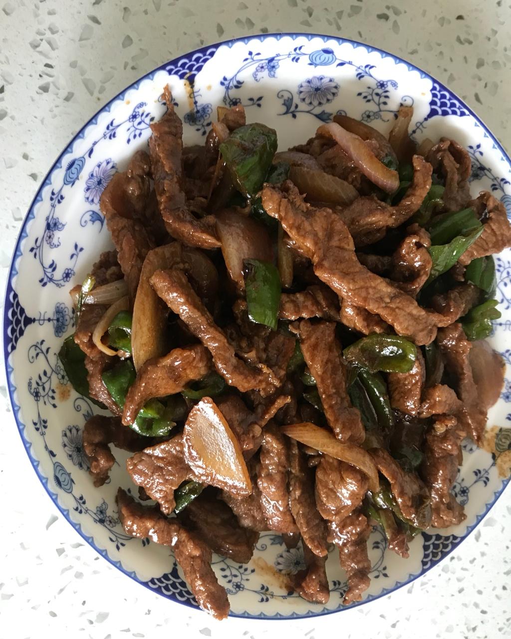 黑椒牛柳