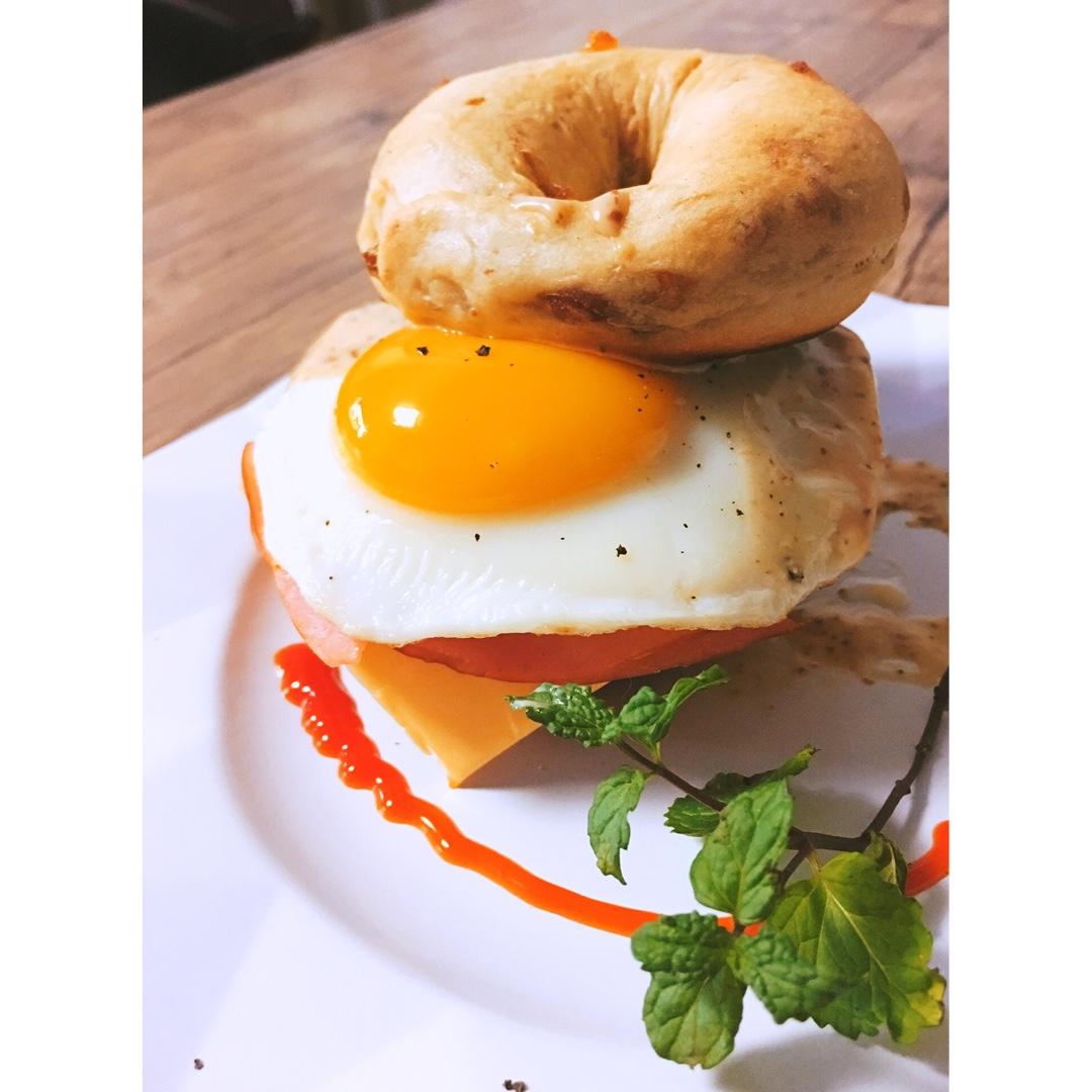 藤田千秋的蔓越莓白巧克力贝果