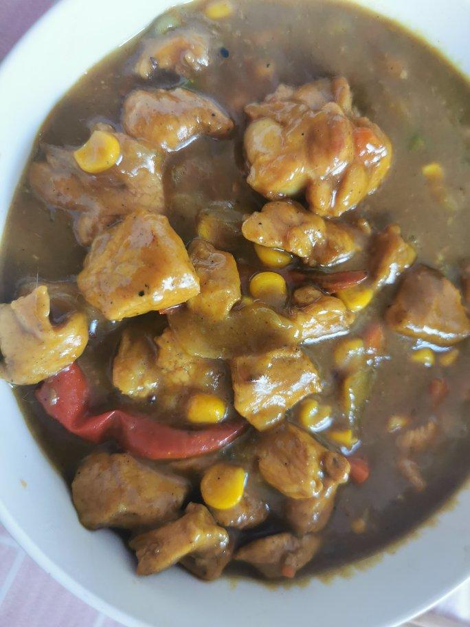 土豆咖喱鸡肉