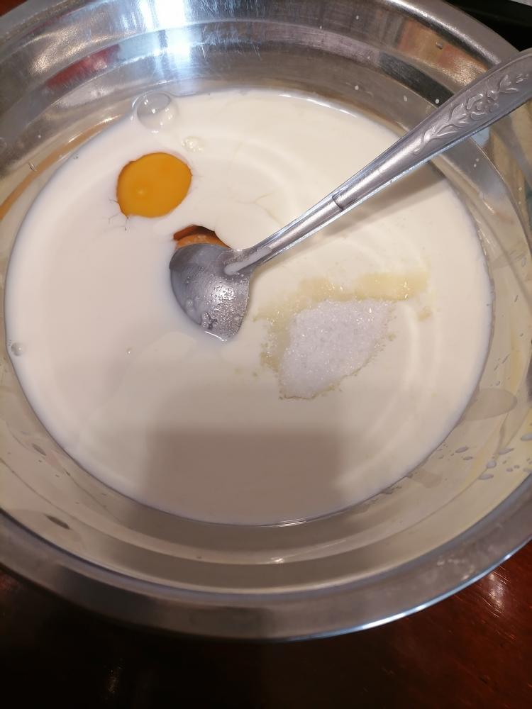 纯奶手撕吐司的做法 步骤1