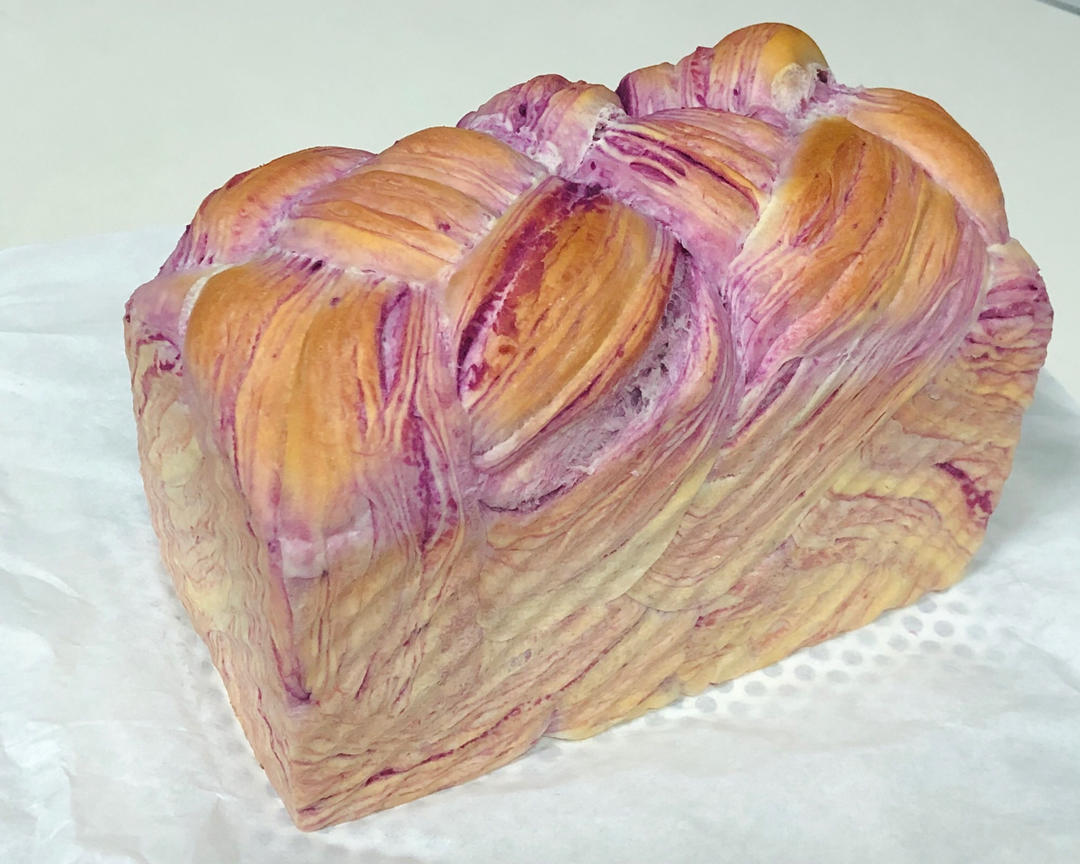 ㊙️紫薯大理石吐司｜万能大理石整形手法
