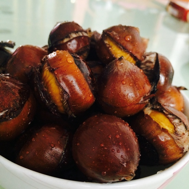 糖炒栗子烤箱版