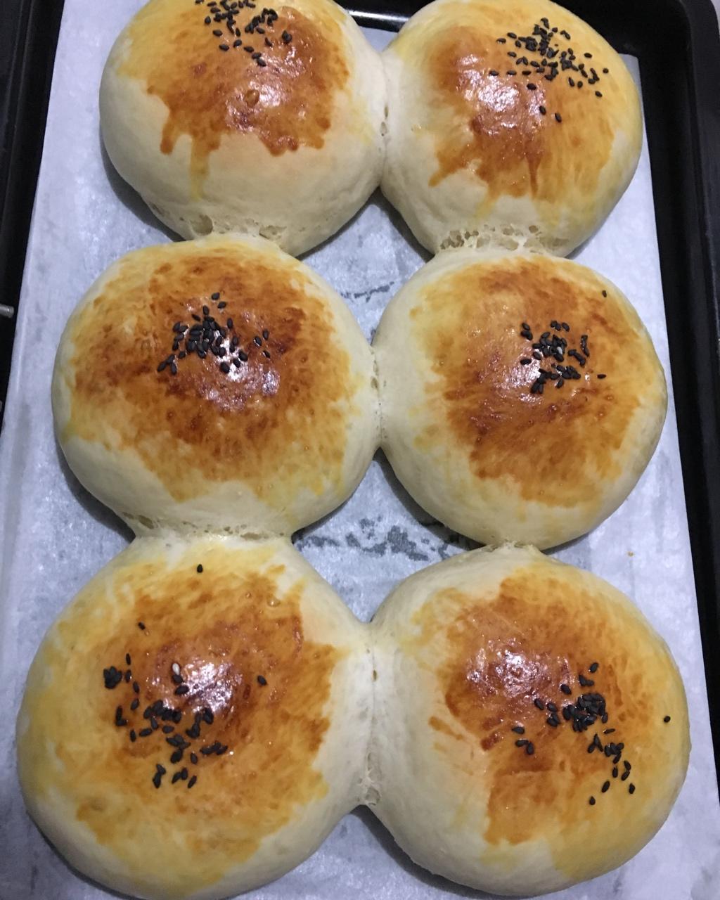 超松软汉堡面包胚（汤种法）